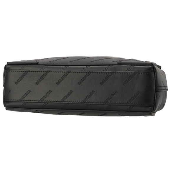 BALENCIAGA Tote Bag XS NAVY CABAS Embossed Navy Shoulder Bag - Picture 4 of 10